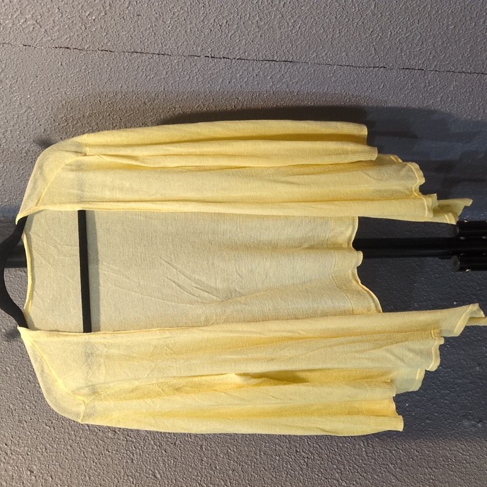 Yellow light weight cardigan